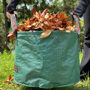 Reusable <b>Large</b> Garden Waste Bags Heavy duty Leaf Bags Yard Waste <b>Bin</b> with Handles for Lawn & Garden - Product Image 6