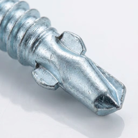 Vis autoperceuses robustes Wing Tek, plaquées zinc jaune, à tête Phillips, pour bois et métal, pour la construction