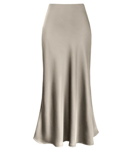 Nuovo Stile Europeo e Americano, Gonna Lunga <span class=keywords><strong>in</strong></span> Velluto Colorato a Linea A per Donne, Design Semplice - Product Image 2