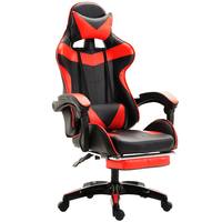 Chaises de jeu ergonomiques personnalisées par le fabricant, best-seller, en cuir PU, style course automobile