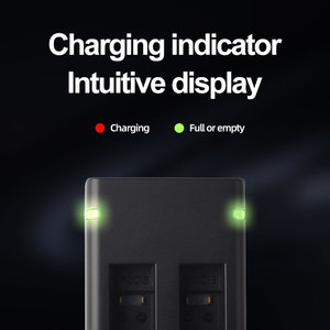 <span class=keywords><strong>Chargeur</strong></span> de batterie double USB pour Go Pro Max <span class=keywords><strong>Chargeur</strong></span> d'appareil photo haute efficacité Deux ports de charge Adaptateurs de chargeurs micro USB durables - Product Image 3