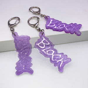 Promociones alta visibilidad respetuoso con el medio ambiente PVC Reflex seguridad llaveros reflectantes etiqueta Metal para mochilas escolares/llave/Collar/Decoración - Product Image 3