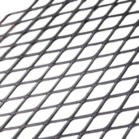 Malla de seguridad de acero suave Malla expandida 1220mm X 2440mm Hoja de metal