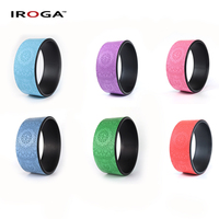 Rueda de Yoga de Corcho TPE Personalizada Iroga Fitness con Anillo de PP ABS - Antideslizante y Duradera, Muestra Gratis