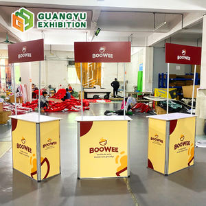 طاولة عرض ترويجية مجانية مخصصة من الألومنيوم، منصات عرض للأسواق وأكشاك البيع - Product Image 2