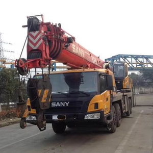 Grue sur camion Sany QY50 d'occasion de haute qualité, 50 tonnes, pièces d'origine, levage fluide, fonctionnement efficace pour les travaux d'ingénierie - Product Image 1
