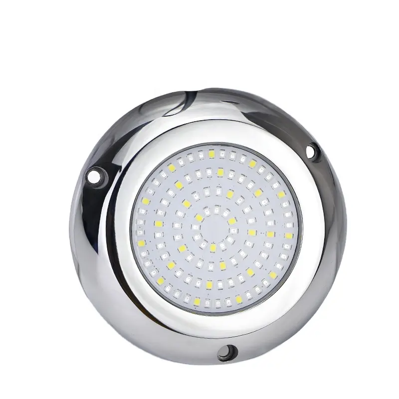 Huaxia 6W 8W 18W 316SS LED Underwater Marine Boat light surface mounted mini Swimming Pool Lamp