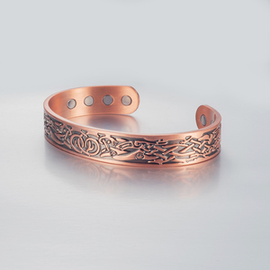 Energinox Arthritis <strong>Men</strong> Pure <strong>Copper</strong> <strong>Bangle</strong> and Bracelet for <strong>Men</strong> - Product Image 2