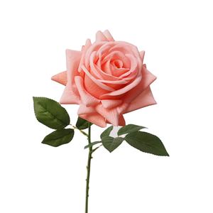 Nueva Llegada, Decoración Floral para Bodas, Flor Artificial, Rosas de Tacto Real, Rosa de Látex Rosa Otoñal de Alta Calidad, Tamaño Mediano - Product Image 1