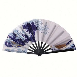 Éventails en bambou personnalisés de style classique traditionnel, sculptés avec un ange, pour la promotion publicitaire et les cadeaux de mariage - Product Image 3