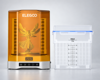 ELEGOO Mercury Plus V3.0 Stasiun Pencuci dan Pengering 7.5L Kapasitas Besar 2-in-1 Pembersih Printer Resin 3D dengan 360 °   Meja Putar Berputar