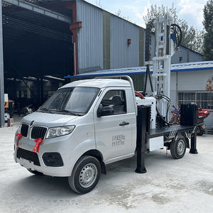 מקדחת בארות מים ניידת דיזל רב מכר, קוטר קידוח 325 מ\\\"מ, עומק מקסימלי 200 מטר, מכונת קידוח בורות - Product Image 3