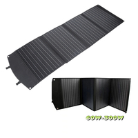 Panneau solaire pliable Portable 200w, chargeur solaire pliable pour alimentation de stockage 12v, banque d'alimentation, panneau solaire Portable