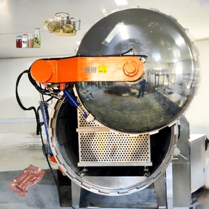 Autoclave de Retorta de Pulverización de Agua Totalmente Automática para Esterilización de Bolsas de Sopa de Pollo - Product Image 6