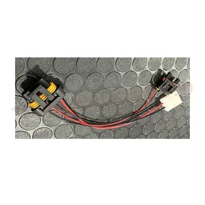 customized 15cm Auto wire harness with 3 connectors 12186568