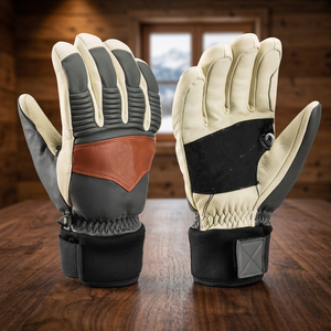 Guantes de Esquí Personalizados para Invierno, con Dedos Separados/Dedos Completos, Gruesos, Impermeables, Protección Contra el Frío, Forro Térmico, para Hombre - Product Image 3