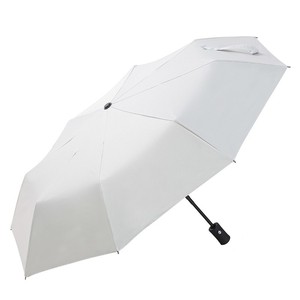 Wholesale Compact Waterproof Sunshade 3-Folding Umbrella Custom Logo Printing Small Market <b>Parasol</b> Classic Design for Adults - Product Image 2