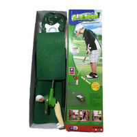 Ensemble de jouets de mini-golf pour enfants, jeu de mini-golf portable intérieur/extérieur pour le jeu en famille