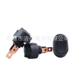 Interrupteur à bascule LED pour voiture Asw 20d 12-24v marche/arrêt 20a Ip65 ignifuge avec borne à souder - Product Image 5