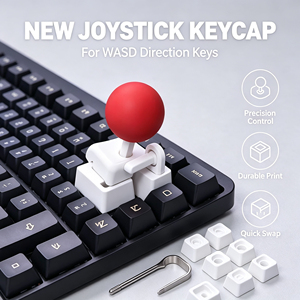 ปุ่มกดจอยสติ๊กเกมแบบพิมพ์ 3 มิติ PLA WASD ปุ่มควบคุมทิศทาง คีย์บอร์ดแบบกลไก โลโก้แบบกำหนดเอง - Product Image 5