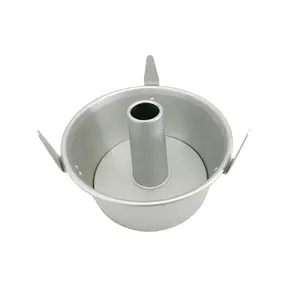 Benutzer definierte eloxierte Aluminium Kuchen Backform Bundt Pfund Engel Kuchen form Pfanne Bäckerei Rohrform zum Backen