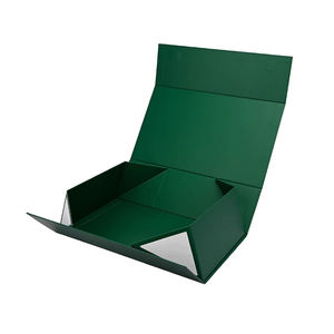 Caja de Regalo Plegable de Lujo Personalizada de Alta Gama, Ecológica y Reciclable, con Forma de Libro, Cierre Magnético y Diseño con Tapa Abatible en Relieve - Product Image 1