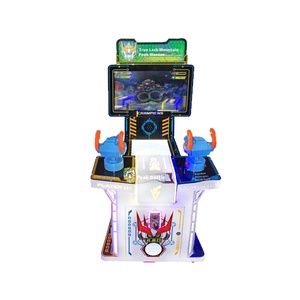Playfun vendita calda per bambini per Console per videogiochi al coperto parco divertimenti per auto da corsa sparando a colpi di pistola Mini Video inglese - Product Image 4
