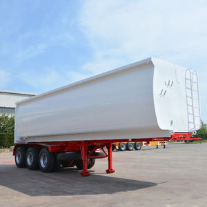 हॉट सेलिंग फार्म डंप ट्रेलर 3 एक्सल हाइड्रोलिक टिपिंग अनाज परिवहन - Product Image 2