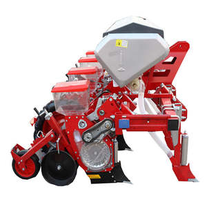 Semoir à maïs compact à 4 rangs monté sur tracteur avec fonction d'engrais, fonctionnement facile - Product Image 3