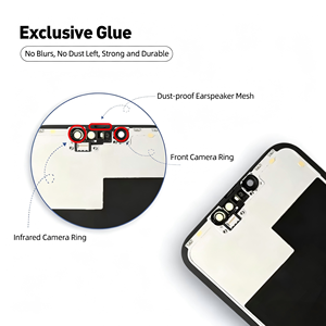 Display LCD Incell con Digitalizzatore per <span class=keywords><strong>iPhone</strong></span> Serie X 11 12 Pro, Ricambio con Alta Luminosità e Touch Screen - Product Image 6