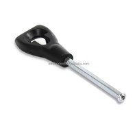 Tige de commande manuelle pour porte de garage à enroulement avec œillet de remplacement