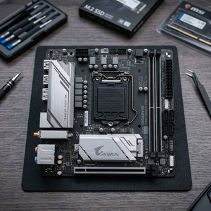 Carte mère de jeu Intel Gigabyte Z390I AORUS PRO WIFI reconditionnée DDR4 64 Go - Product Image 3