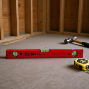 Nivel de burbuja magnético Usac 984 Mn Level 48 para construcción y fontanería - Product Image 3