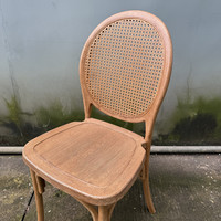 Reçine Yemek Sandalyesi Vintage Oval Sırtlı Hasır Sandalye İstiflenebilir Dış Mekan Veranda Sandalyesi Düğün, Etkinlik, Bahçe, Restoran, Ev Kullanımı için