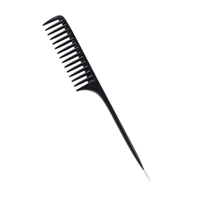 <strong>Best</strong> Quality Customized Plastic Hair <strong>Comb</strong> Hot Sale Salon Accessories for Home Use Beauty Hair Straightener <strong>Comb</strong> for Girls - Product Image 2