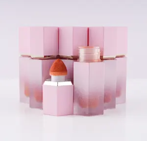 New nhãn hiệu riêng Lip Eye Cheek lỏng Blusher màu hồng không thấm nước chất lỏng make up Blush tùy chỉnh Vegan Kem Blush