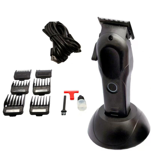 Tondeuse à cheveux professionnelle de haute qualité à vitesse réglable avec 6 limitateurs, autonomie de 4,5 heures, pour barbier - Product Image 3