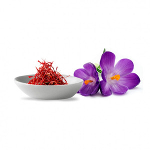 Zafirn ou kess — Saffron dorée naturelle, coupe complète, kaashmiri Mongra saffrançaise, de haute qualité - Product Image 1