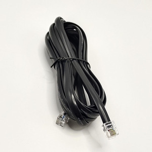 Câble téléphonique <span class=keywords><strong>RJ11</strong></span> 6P4C en cuivre étamé à <span class=keywords><strong>prix</strong></span> compétitif pour les lignes fixes et les équipements de communication, fils et câbles - Product Image 2