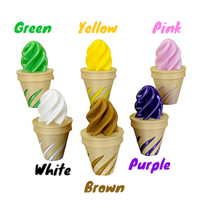 Juguete Educativo Mágico Antiestrés en Espiral con Diseño de Helado Simulado Impreso en 3D, Figura Creativa, Estatuilla, Éxito de Ventas Transfronterizo - Product Image 1