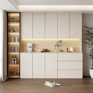 Personalizado moderno de madera maciza independiente hogar guardarropa muebles Walk-In dormitorio almacenamiento armario comedor apartamento Hotel - Product Image 3