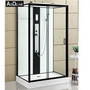 Aokeliya jiaxing small bathroom shower units shower room with function panel and radio