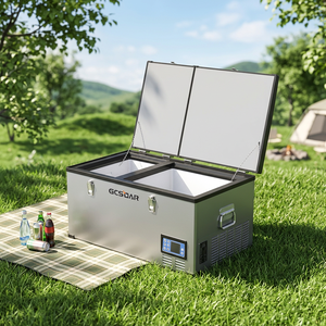 Nevera Portátil GCSOAR de Doble Compartimento, Refrigerador para Acampar al Aire Libre con Pantalla Digital - Product Image 5