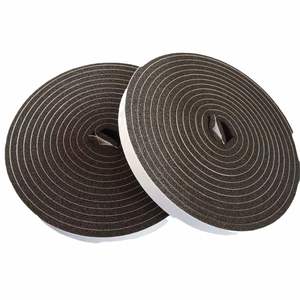 Bande de mousse en caoutchouc autocollante simple face pour les interstices des portes et des fenêtres, anti-insectes, anti-vent, insonorisante, bande d'étanchéité - Product Image 1