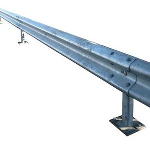 Barandilla de acero W-Beam para control de tráfico, barrera contra choques, superficie galvanizada sumergida en caliente, estándar de seguridad vial - Product Image 1