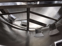 Planète industrielle semi-automatique mélangeur cuisinière marmite planétaire marmite sauté machine planète remuer Wok grande marmite