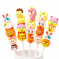 Bonbons Gélifiés Halal Licorne Singe TIK TOK, Sucettes Fruitées Personnalisées, Fabricant en Gros, Emballage Cartoon