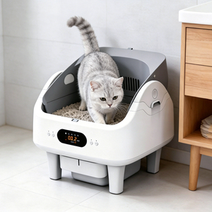 กระบะทรายแมวและอุปกรณ์เสริมขายส่ง Katzentoilette ฐานกันลื่น วางได้ทุกที่ในห้อง - Product Image 1