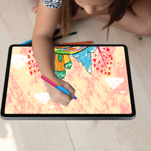 Stylet en silicone écologique pour enfants Écriture et <span class=keywords><strong>dessin</strong></span> fluides <span class=keywords><strong>sur</strong></span> l'écran tactile <span class=keywords><strong>Samsung</strong></span> Tab Ios Android - Product Image 2