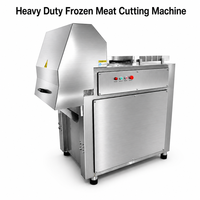 Nouvelle machine à découper la viande congelée HUAGANG (acier inoxydable 304) pour la transformation du bœuf, du porc, du poulet et du poisson